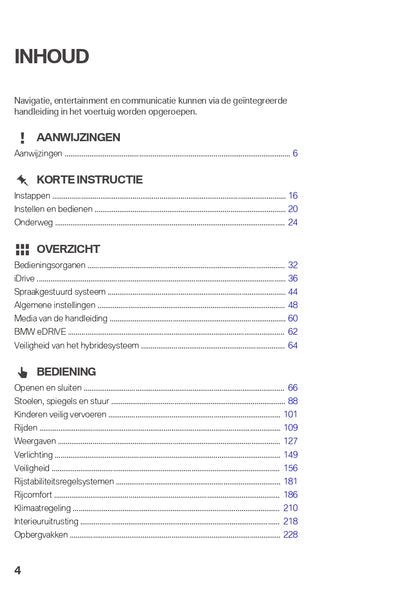 2022 BMW X2 Plug-In Hybrid Owner's Manual | Dutch