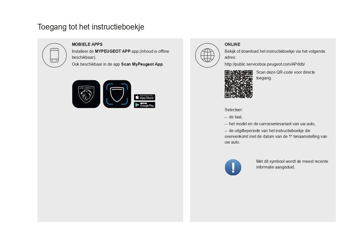 2022-2023 Peugeot 3008/5008/3008 Hybrid/3008 HYbrid4 Owner's Manual | Dutch