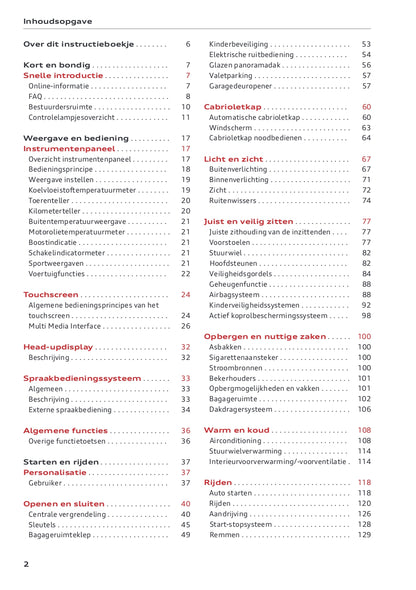 2022-2023 Audi A5 Owner's Manual | Dutch