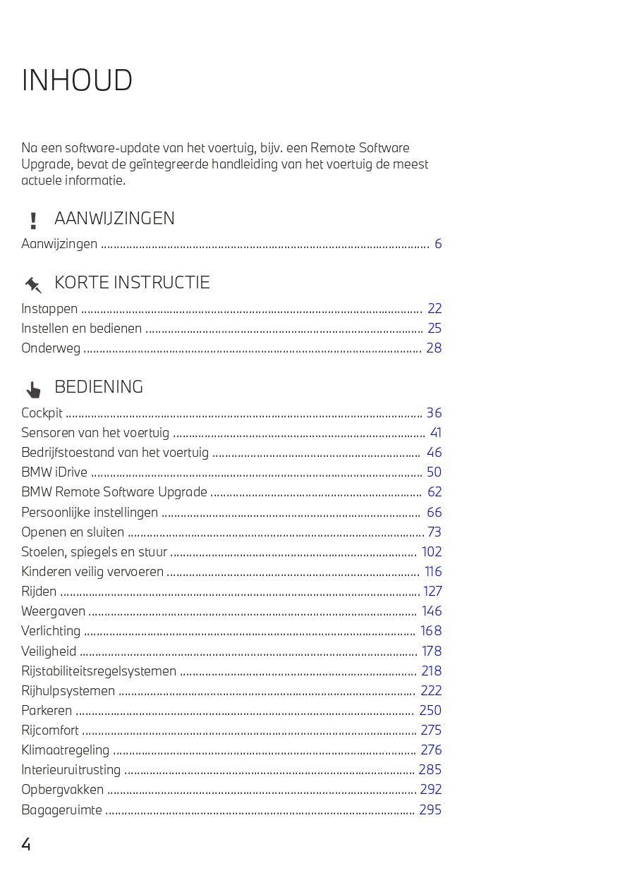 2022 BMW 2 Series Active Tourer Owner's Manual | Dutch