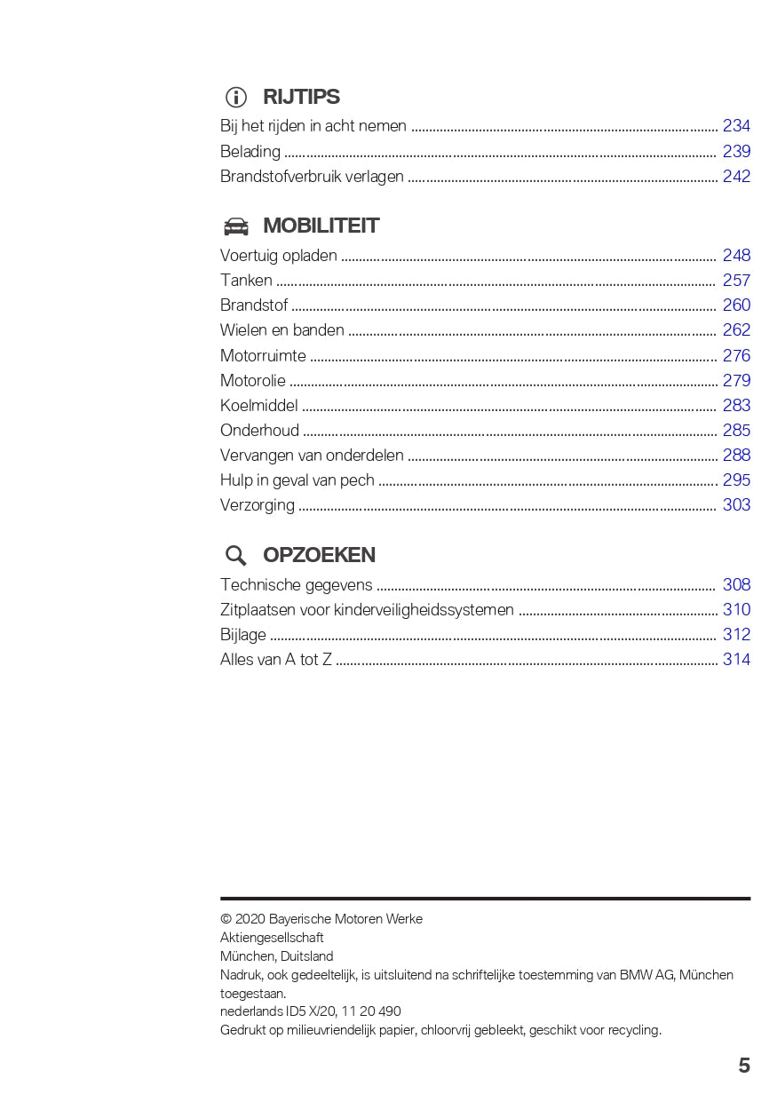 2022 BMW X2 Plug-In Hybrid Owner's Manual | Dutch