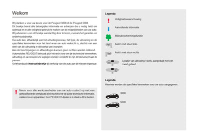 2022-2023 Peugeot 3008/5008/3008 Hybrid/3008 HYbrid4 Owner's Manual | Dutch