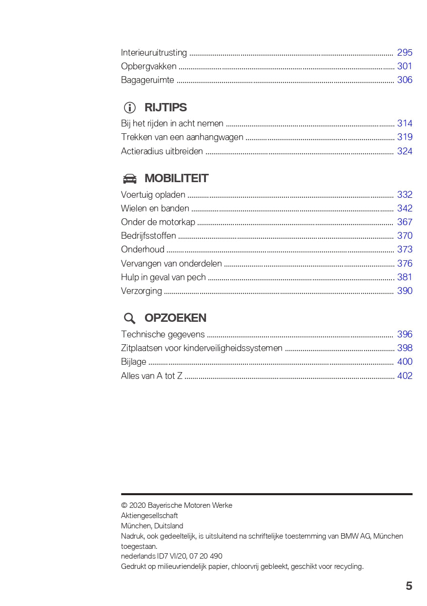 2021-2023 BMW iX3 Gebruikershandleiding | Nederlands