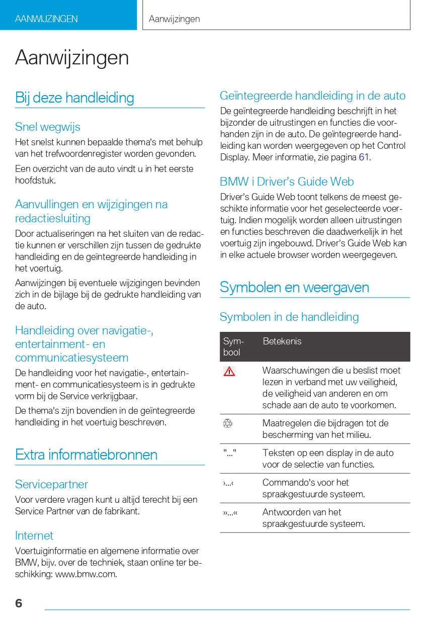 2021 BMW i3 Gebruikershandleiding | Nederlands