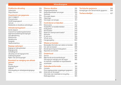 2023 Seat Leon Owner's Manual | Dutch