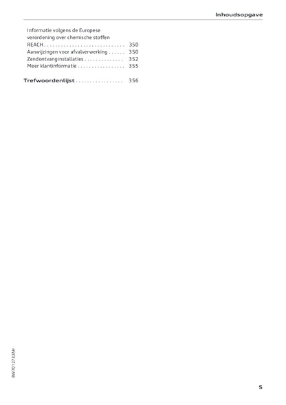 2022-2023 Audi A5 Owner's Manual | Dutch