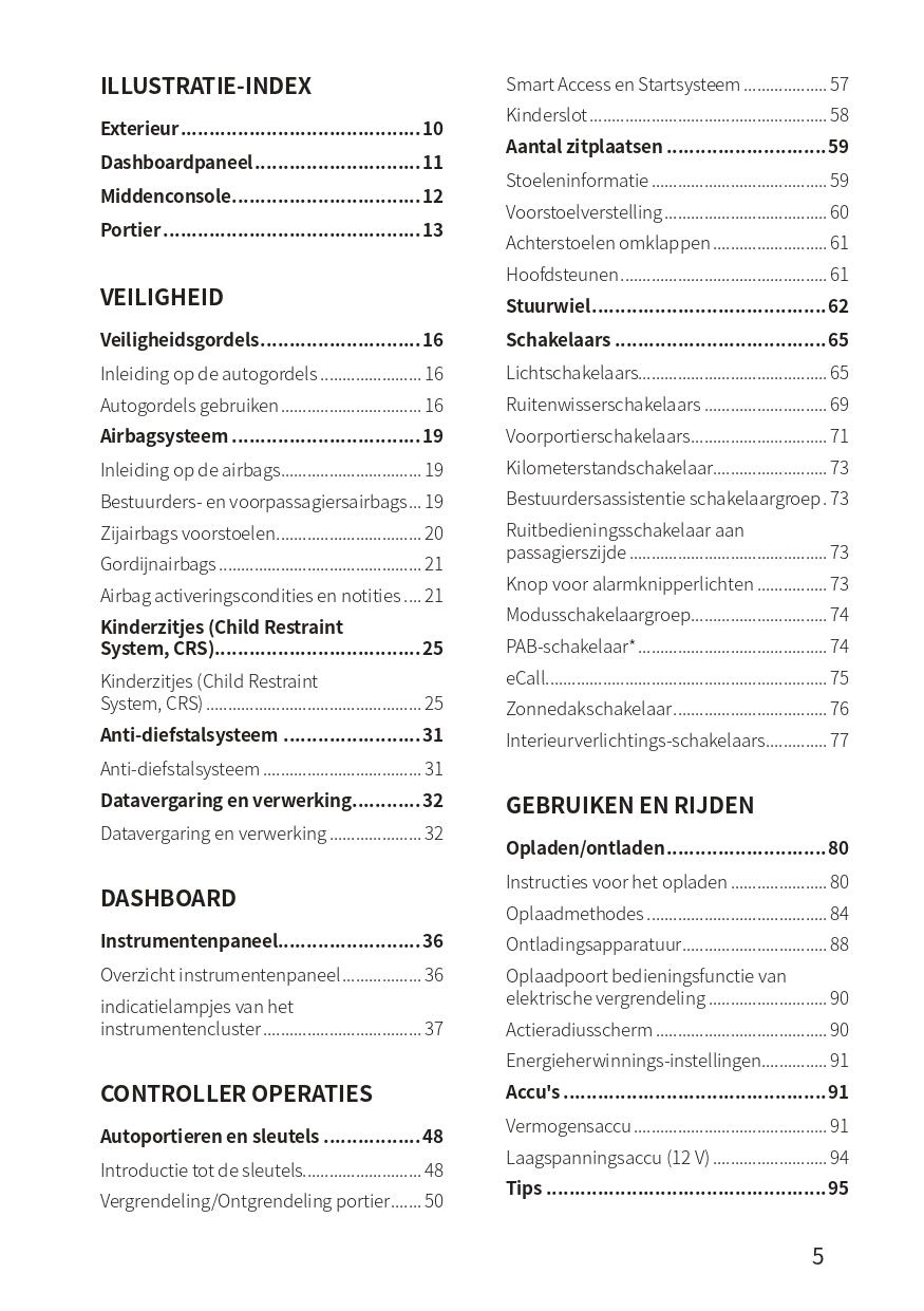 2022-2023 BYD Atto 3 Bedienungsanleitung | Niederländisch