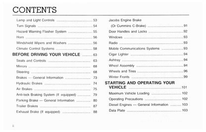 1997 Ford L-Series Manuel du propriétaire | Anglais