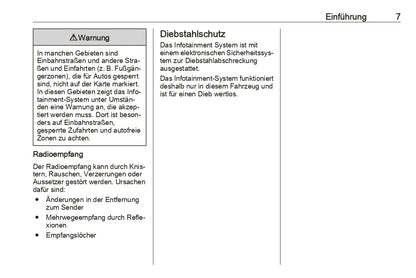 2020-2023 Opel Mokka / Mokka-e Infotainment Manual | German