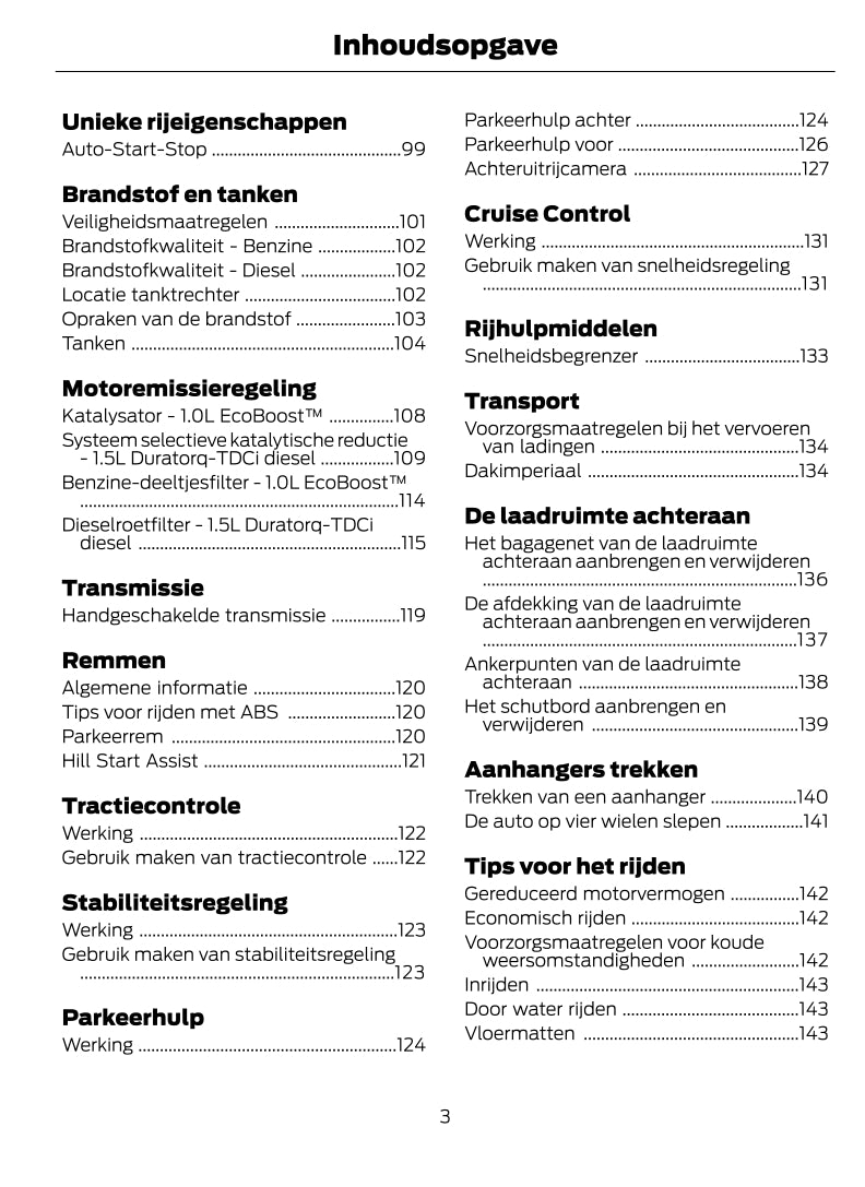 2021-2023 Ford Tourneo Courier / Transit Courier Gebruikershandleiding | Nederlands