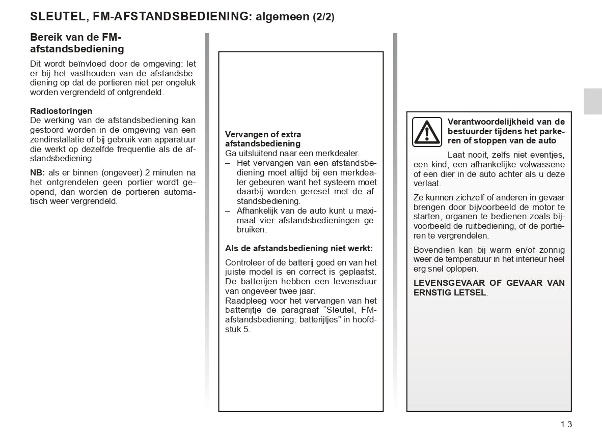 2018-2020 Renault Kangoo Gebruikershandleiding | Nederlands