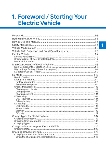 2023 Hyundai Kona Electric Gebruikershandleiding | Engels