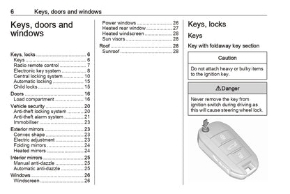 2022-2023 Opel Astra Owner's Manual | English