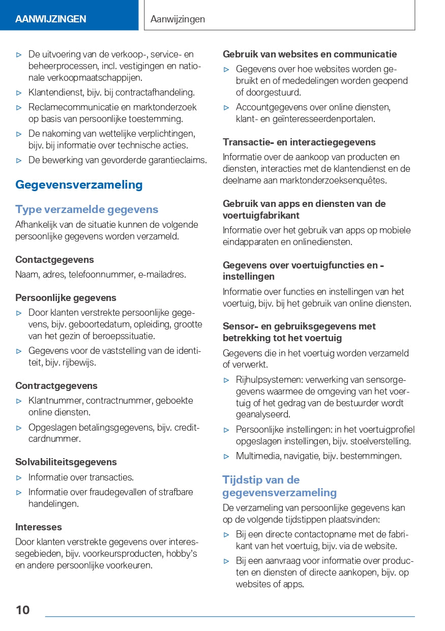 2021 BMW X1 PHEV Owner's Manual | Dutch