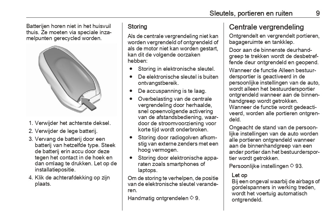 2023-2024 Opel Astra Gebruikershandleiding | Nederlands