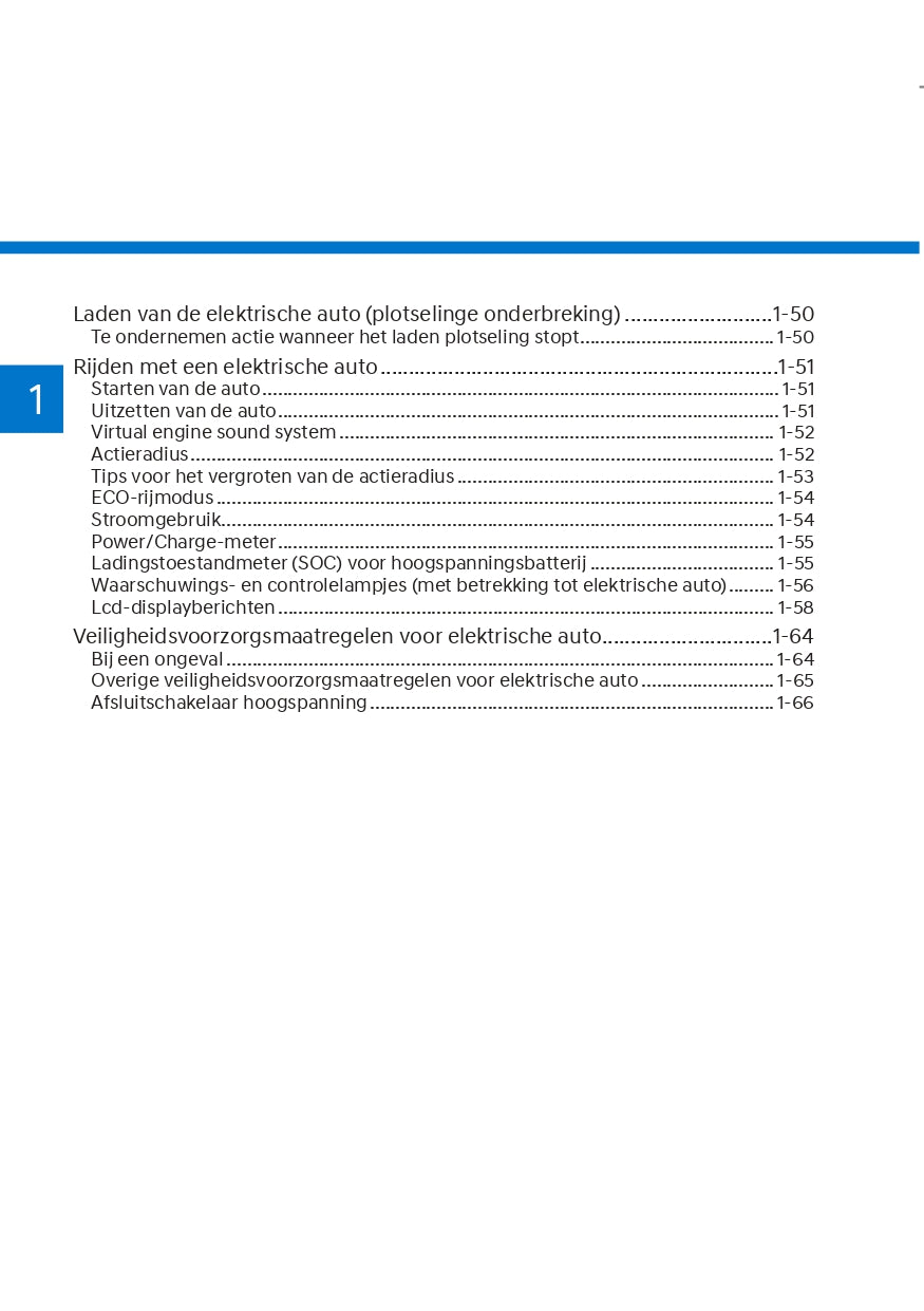 2021-2022 Hyundai Ioniq 5 Owner's Manual | Dutch