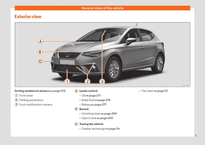 2022 Week 48 Seat Ibiza Manuel du propriétaire | Anglais