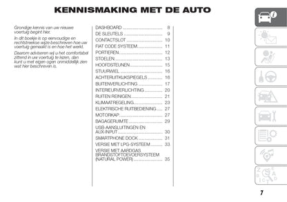 2016 Fiat Panda Owner's Manual | Dutch