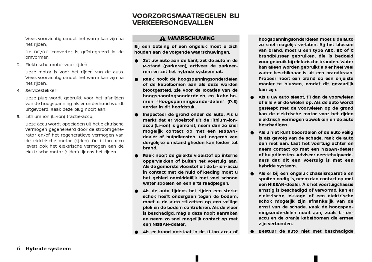 2023 Nissan Juke Hybrid Owner's Manual | Dutch