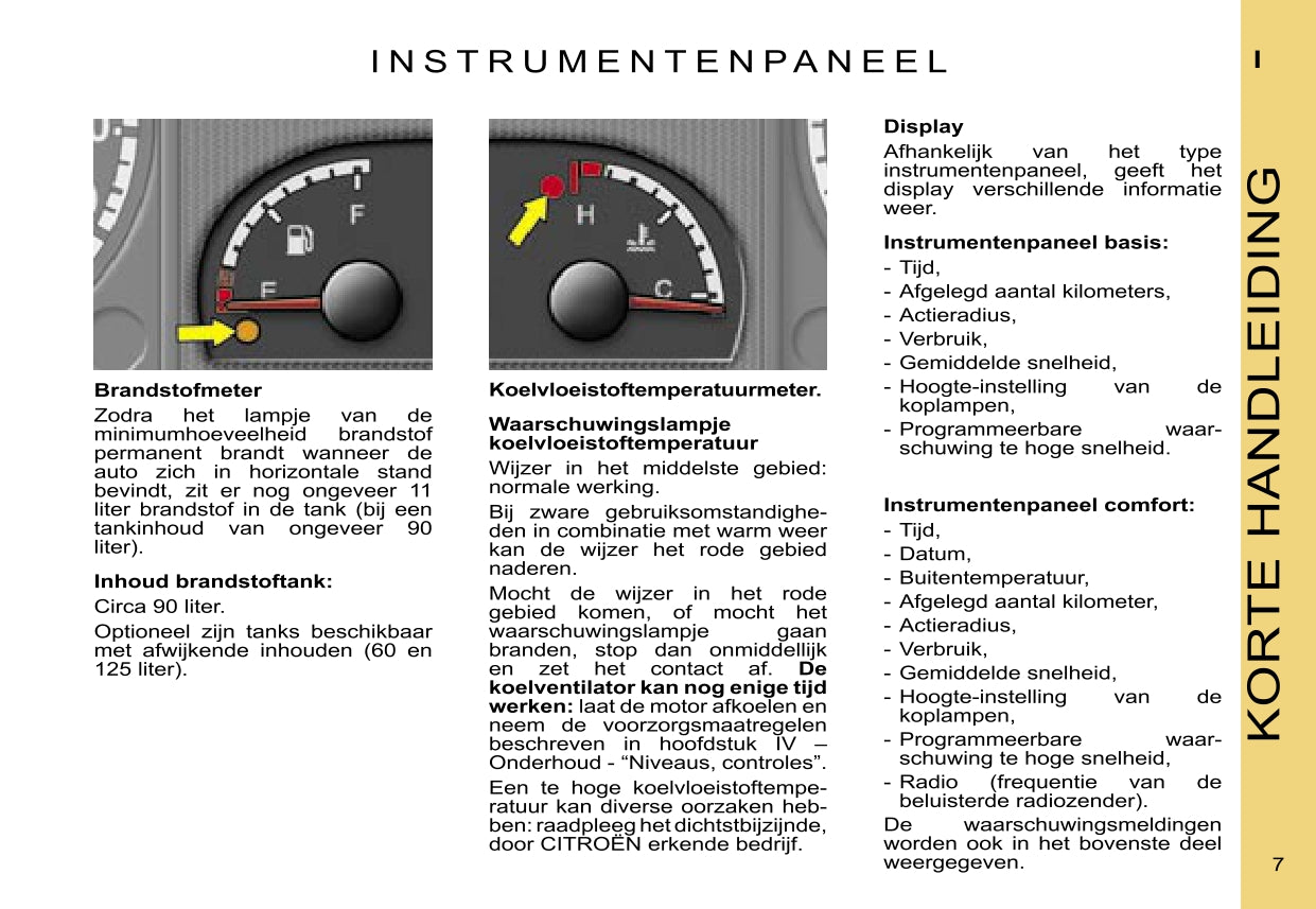 2006 Citroën Jumper Owner's Manual | Dutch