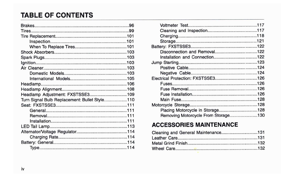 2009 Harley-Davidson FXSTSSE3 Owner's Manual | English