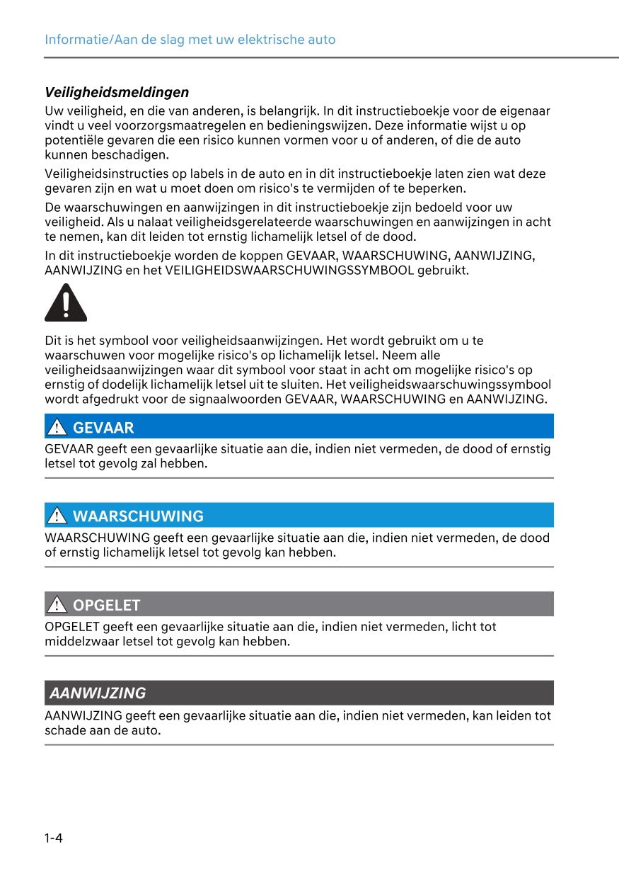 2024 Hyundai Kona Electric Owner's Manual | Dutch