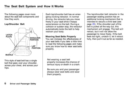 1995 Acura NSX Owner's Manual | English