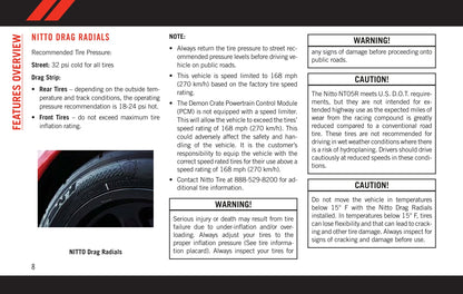 2018 Dodge Challenger Demon Supplement Manual | English