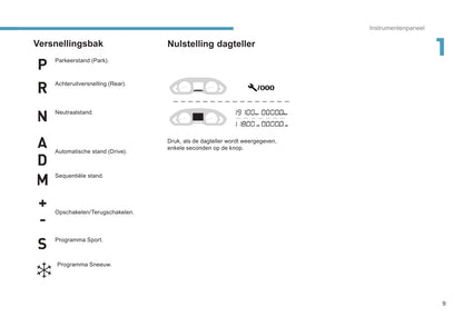 2017-2018 Peugeot 208 Manuel du propriétaire | Néerlandais