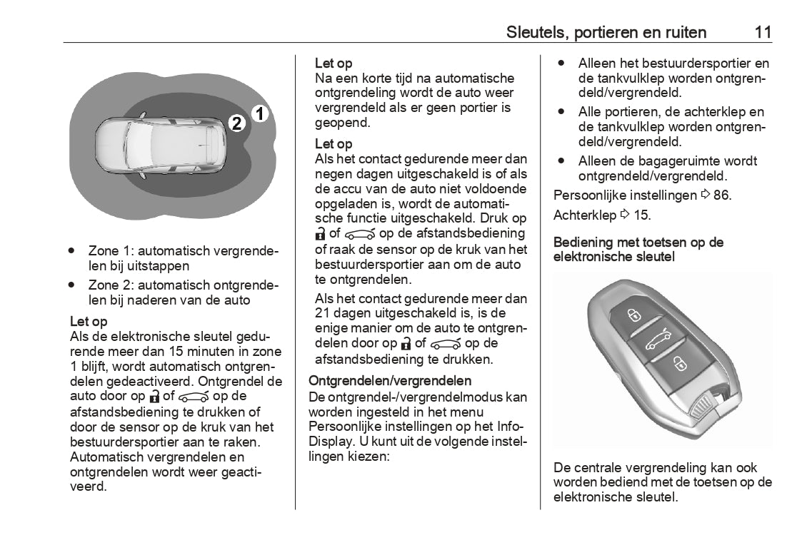 2023-2024 Opel Corsa/Corsa-e Owner's Manual | Dutch