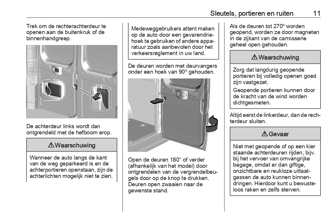 2023-2024 Opel Movano Owner's Manual | Dutch