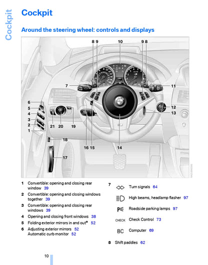 2007 BMW M6 Coupé Owner's Manual | English