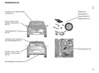 2022-2024 Renault Clio Gebruikershandleiding | Duits