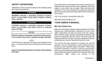 2008 Harley-Davidson FXSTSSE2  Owner's Manual | English