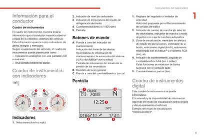 2022-2024 Citroën C5 Aircross Owner's Manual | Spanish