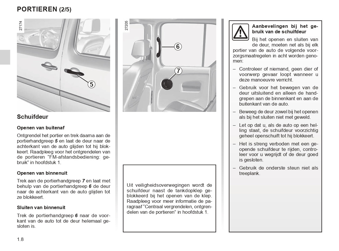 2018-2020 Renault Kangoo Gebruikershandleiding | Nederlands