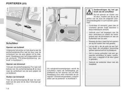 2018-2020 Renault Kangoo Gebruikershandleiding | Nederlands