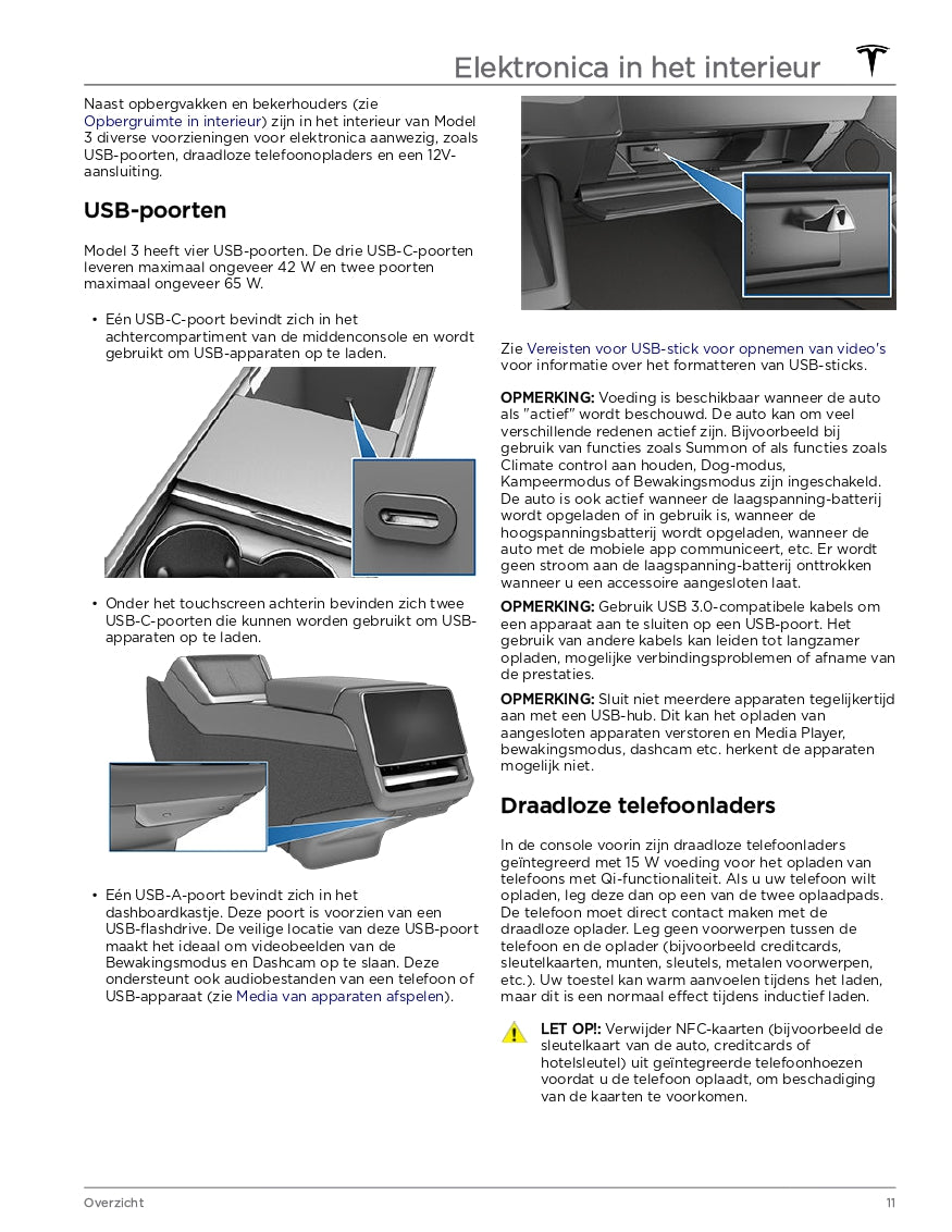 2024 Tesla Model 3 Owner's Manual | Dutch