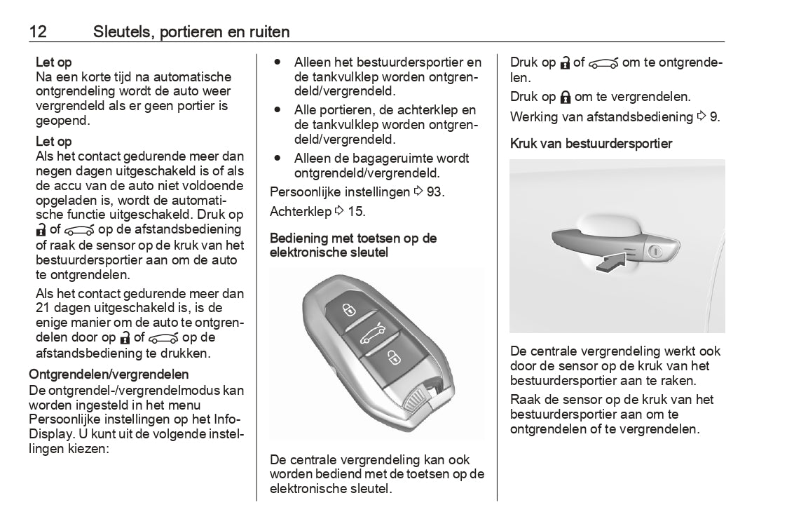 2023-2024 Opel Astra Manuel du propriétaire | Néerlandais