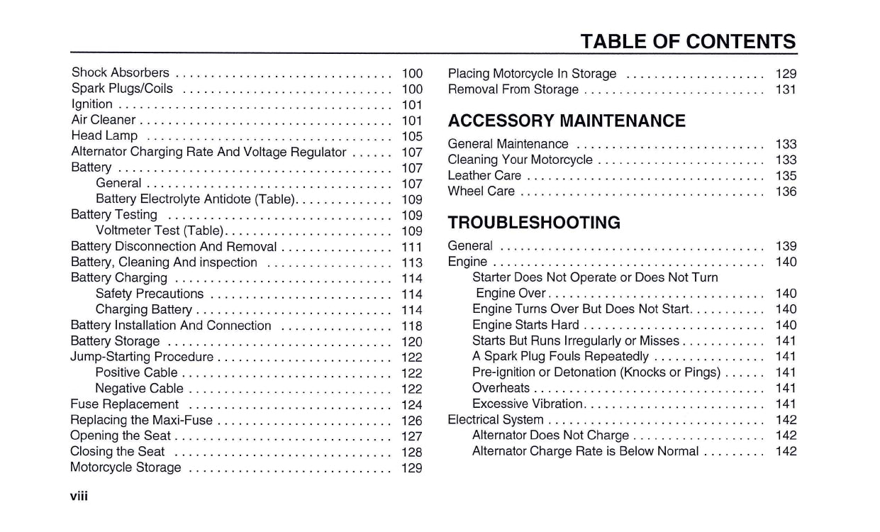 2003 Harley-Davidson VRSCA Owner's Manual | English