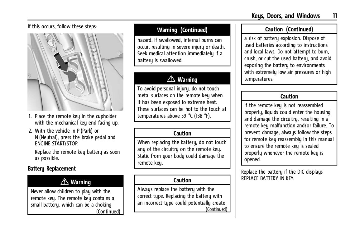 2023 Chevrolet Corvette Owner's Manual | English