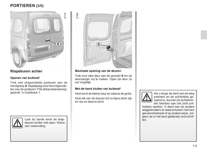 2018-2020 Renault Kangoo Gebruikershandleiding | Nederlands