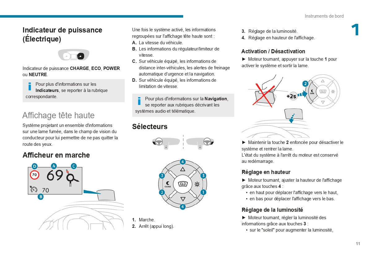 2022-2024 Peugeot Expert/e-Expert/Traveller/e-Traveller Owner's Manual | French