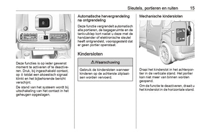 2023 Opel Combo Bedienungsanleitung | Niederländisch