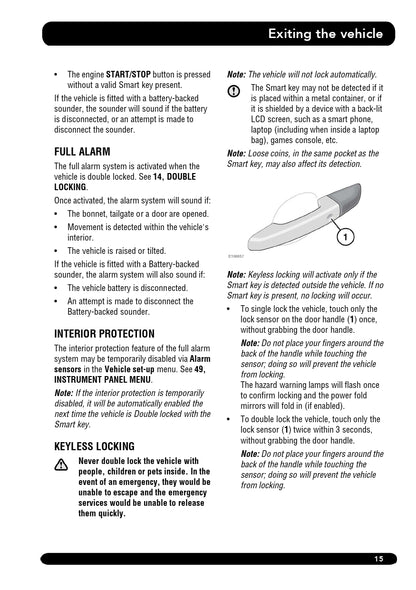 2014-2015 Land Rover Discovery Sport Owner's Manual | English