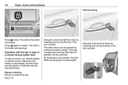 2022-2023 Opel Astra Owner's Manual | English