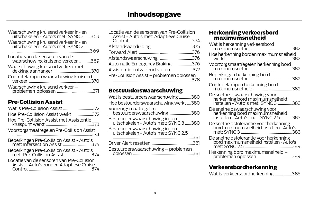 2022-2024 Ford Kuga Vignale Gebruikershandleiding | Nederlands