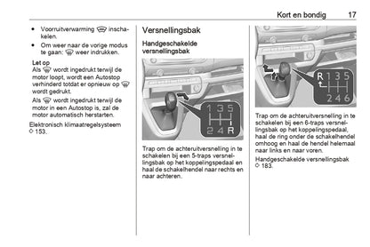 2022 Opel Vivaro Owner's Manual | Dutch