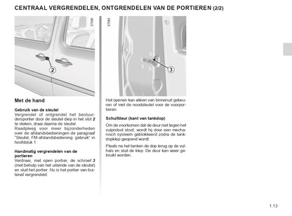 2018-2020 Renault Kangoo Gebruikershandleiding | Nederlands