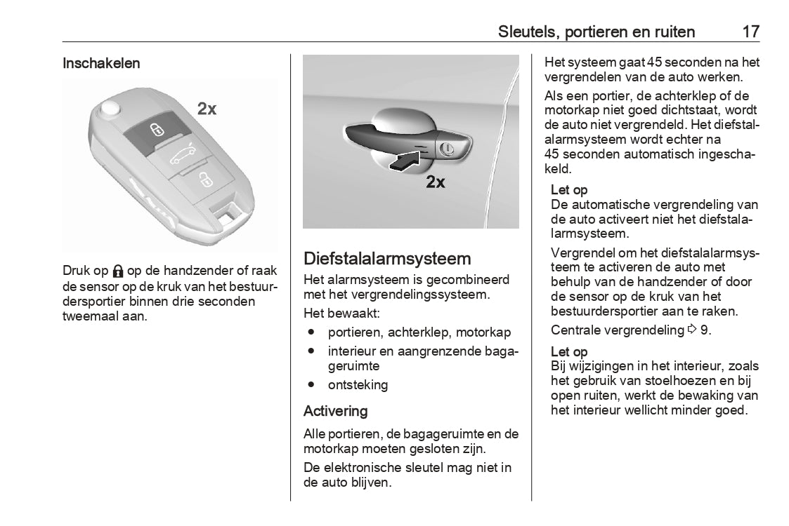 2023-2024 Opel Corsa/Corsa-e Owner's Manual | Dutch